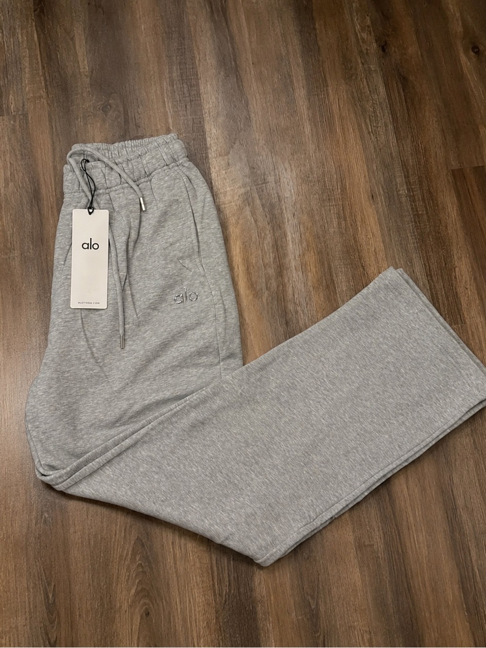 Alo grey accolade sweatpants Not cuffed